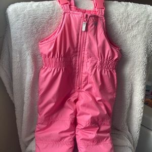 Pink snow suit from carters size 2T